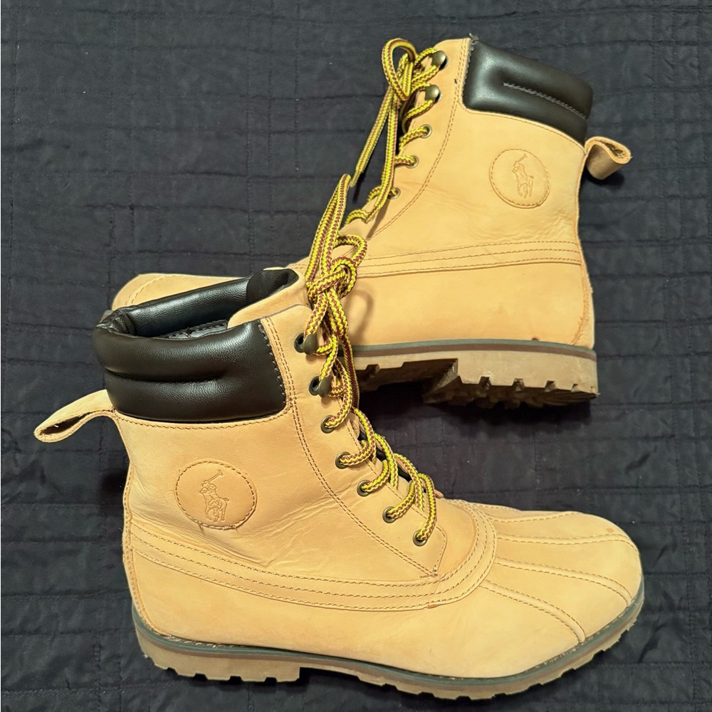 Men’s POLO Ralph Lauren Whitwood leather boots - Picture 5 of 5